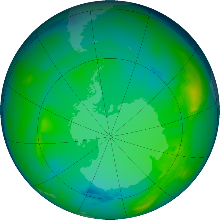 Ozone Map 2002-07-14